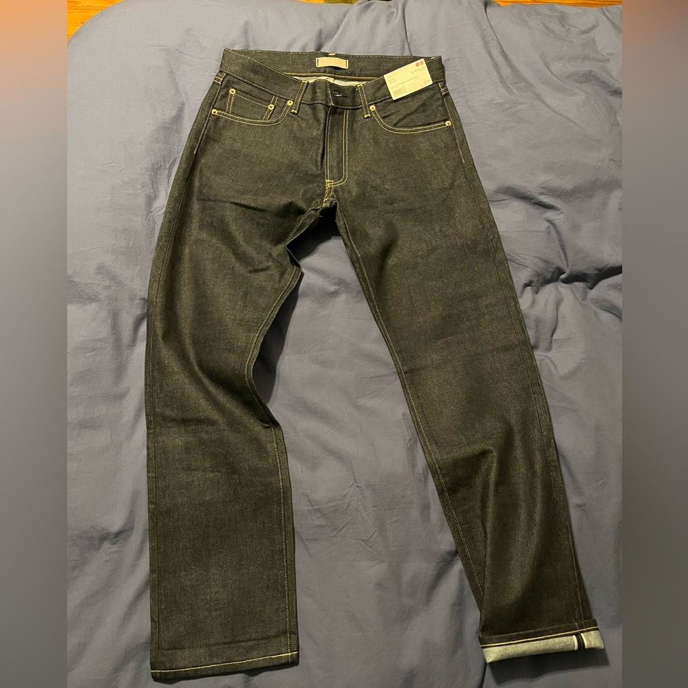 Uniqlo Men's Selvedge Denim Jeans